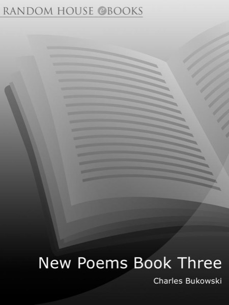 New Poems Book 3 by Charles Bukowski