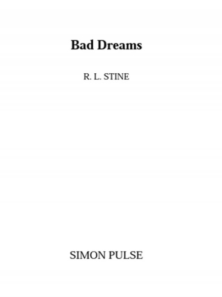 Bad Dreams by R. L. Stine