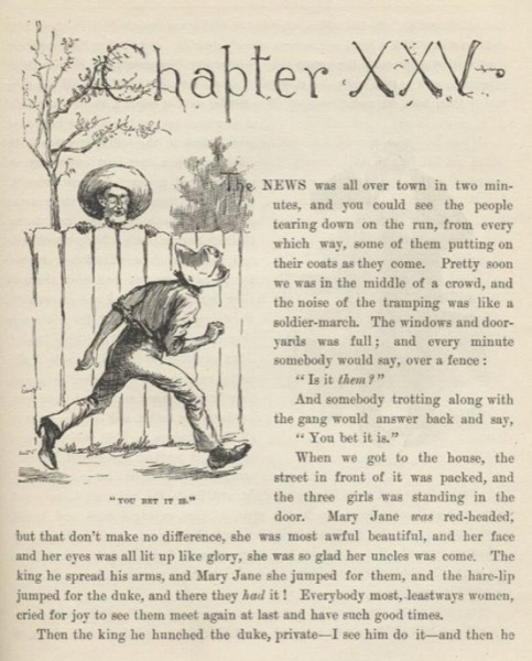 Adventures of Huckleberry Finn, Chapters 21 to 25 by Mark Twain