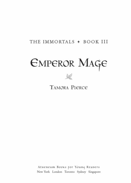 Emperor Mage by Tamora Pierce