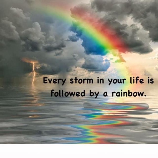 The Rainbow, After the Thunder-Storm by AnonYMous