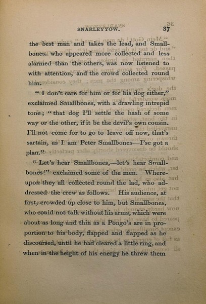 Snarleyyow, or, the Dog Fiend by Frederick Marryat