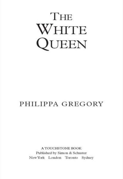 The White Queen by Philippa Gregory