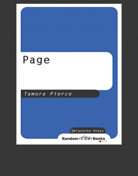 Page by Tamora Pierce