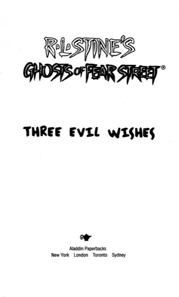 Three Evil Wishes by R. L. Stine