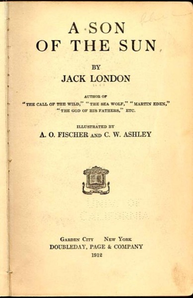 A Son Of The Sun by Jack London