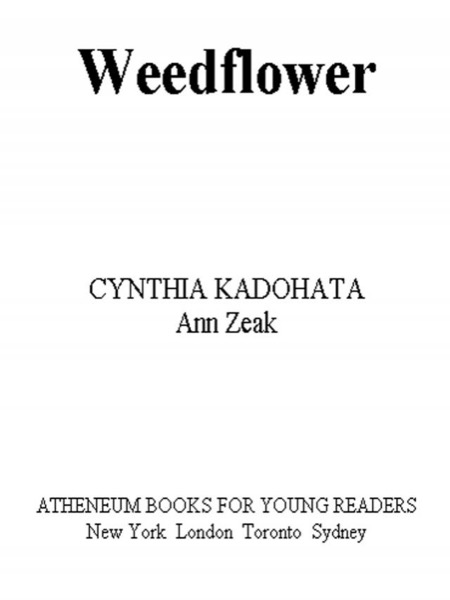 Weedflower by Cynthia Kadohata