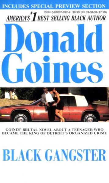 Black Gangster by Donald Goines