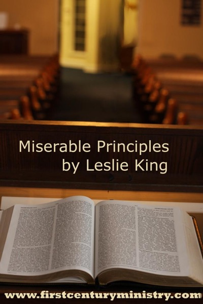 Miserable Principles by Leslie King