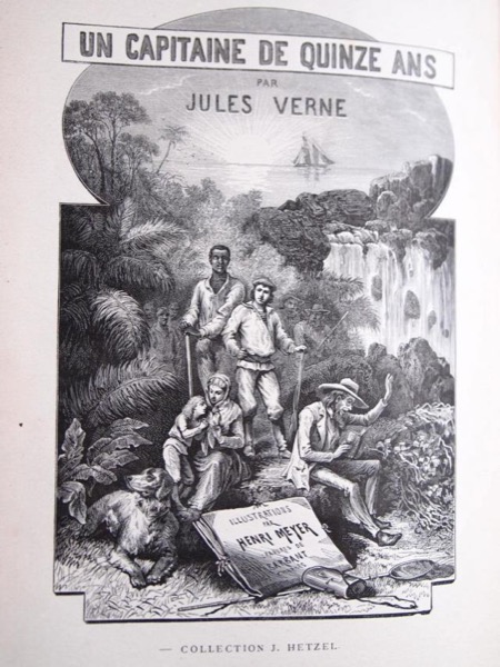 Un capitaine de quinze ans. English by Jules Verne