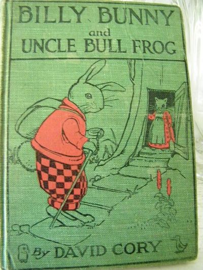 Billy Bunny and Uncle Bull Frog by David Cory