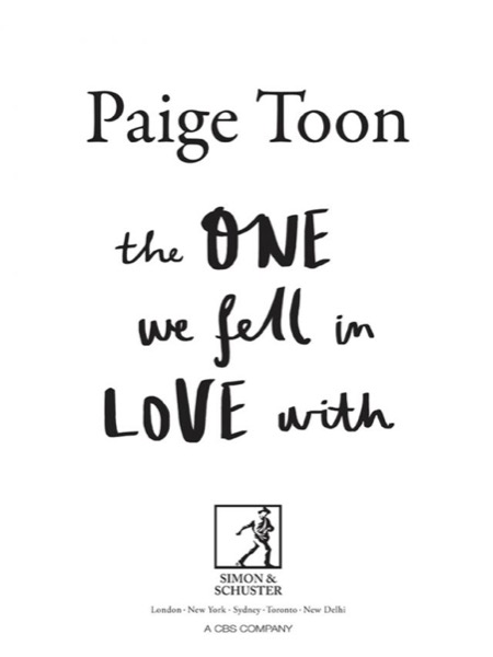 The One We Fell in Love With by Paige Toon