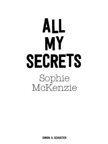 All My Secrets by Sophie McKenzie