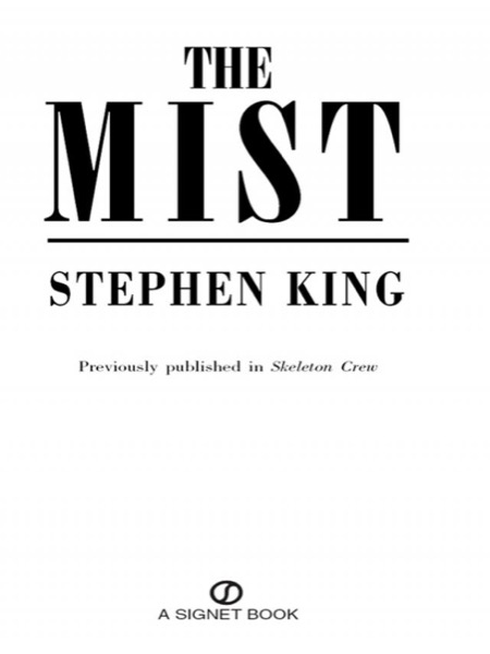 The Mist by Stephen King