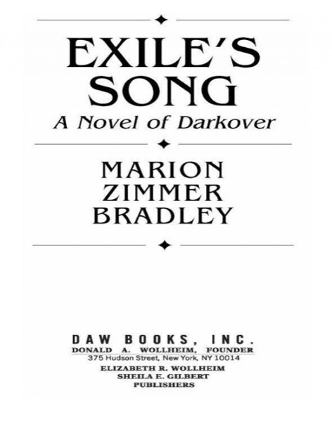 Exile's Song by Marion Zimmer Bradley