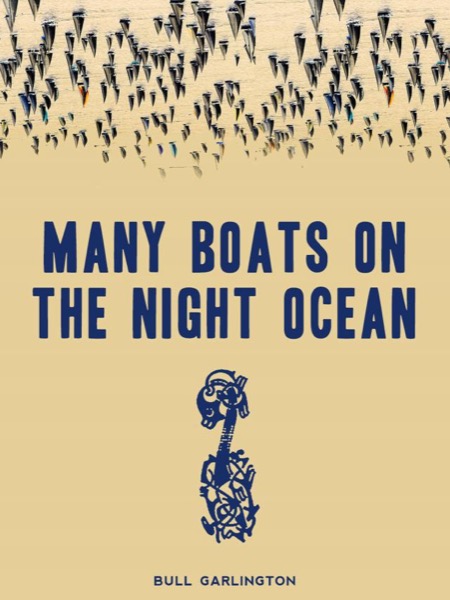 Many Boats on the Night Ocean by Bull Garlington