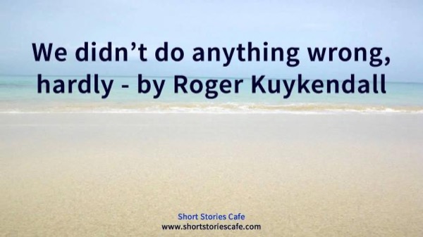 We Didn't Do Anything Wrong, Hardly by Roger Kuykendall