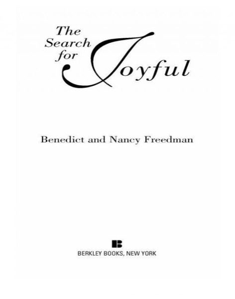 The Search for Joyful by Benedict Freedman